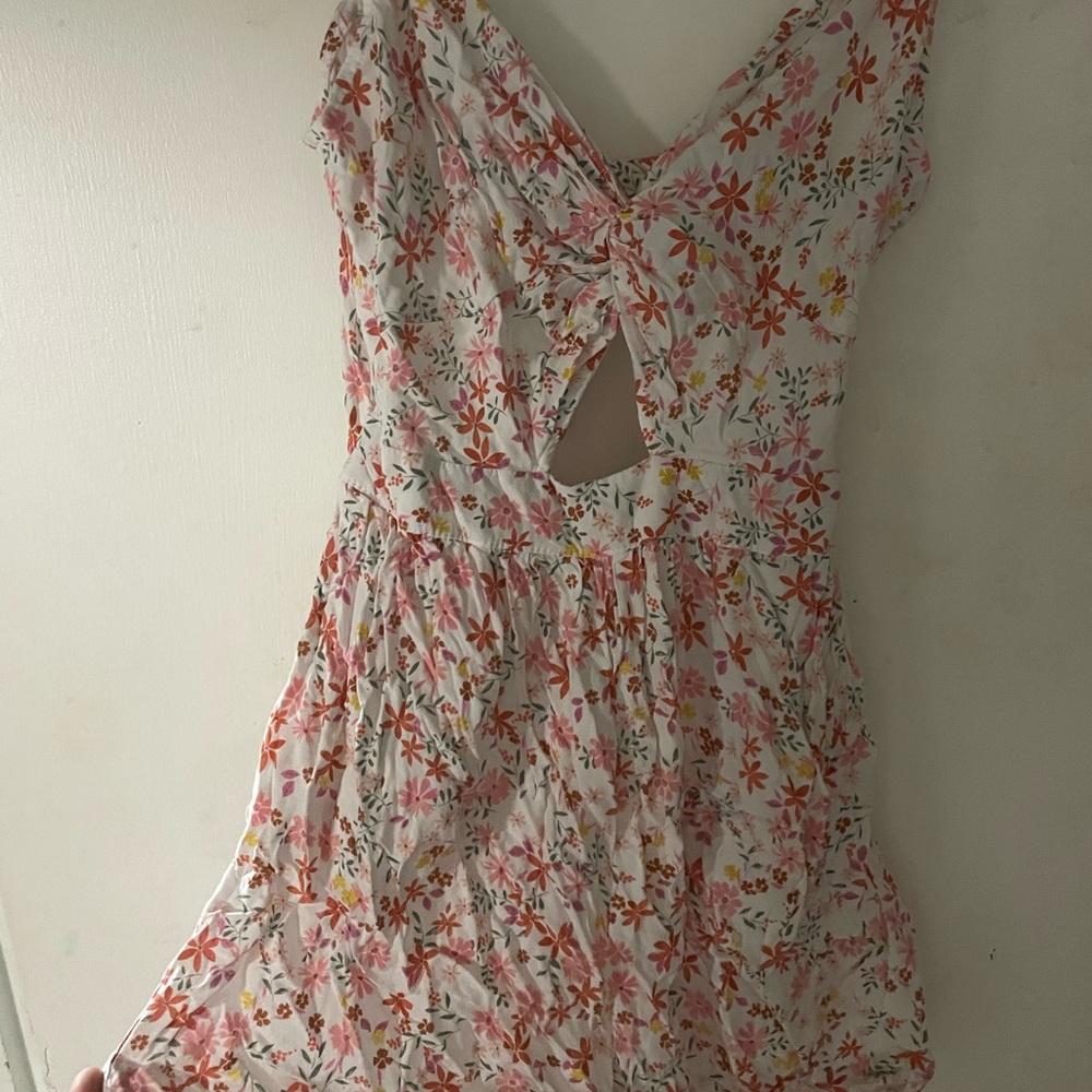 Aeropostale Floral Jumpsuit - Multicolor